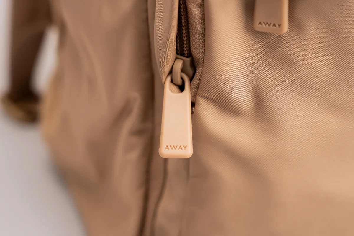 Away Large Featherlight Backpack Zipper