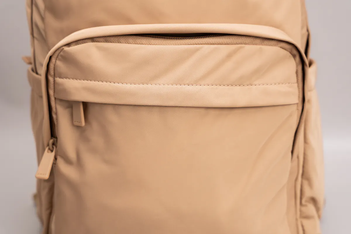 Away Large Featherlight Backpack Front Pocket