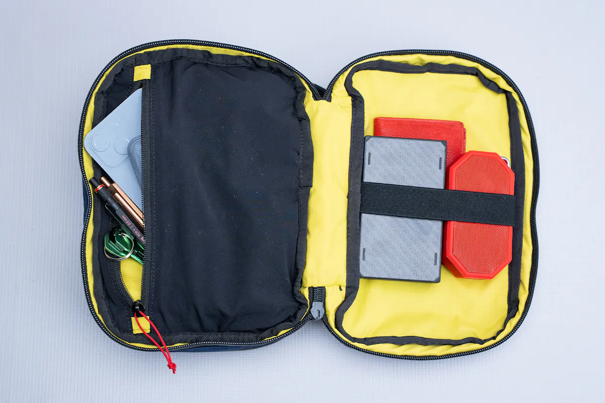 Topo Designs Global Pro Tech Case Stuffed Full