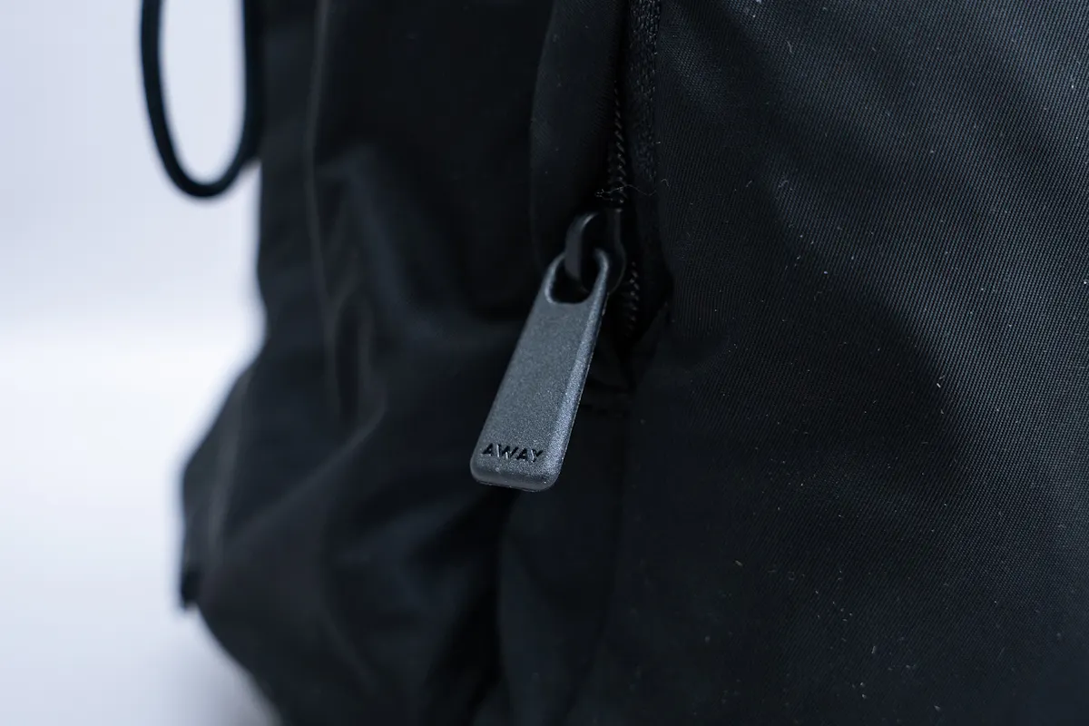 Away Featherlight Cargo Backpack Zipper