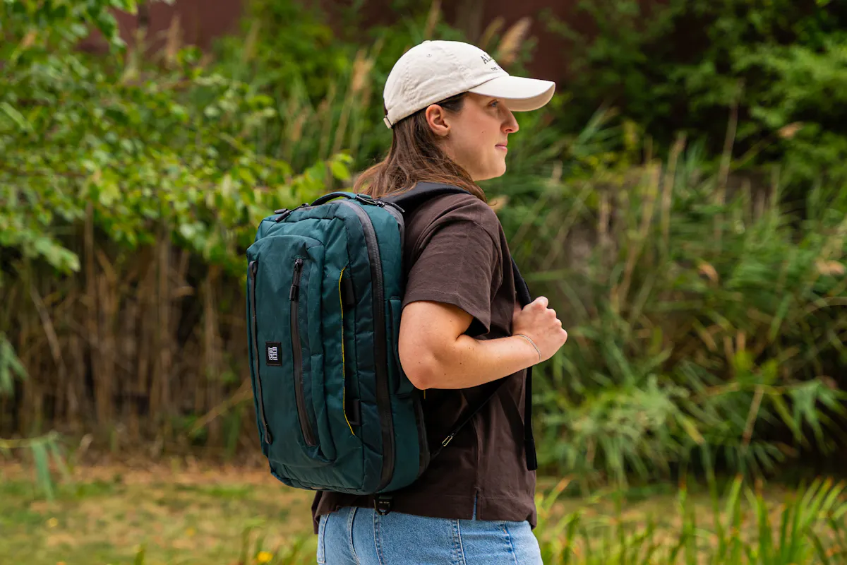 Topo Designs Global Pro 3-Way Briefcase Backpack Side
