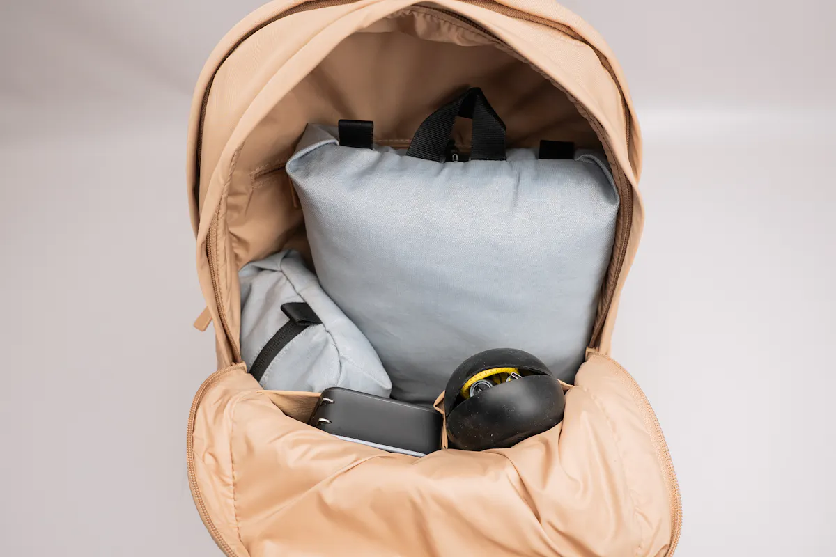 Away Large Featherlight Backpack Stuffed