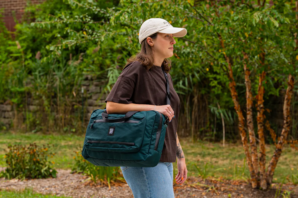 Topo Designs Global Pro 3-Way Briefcase Walking