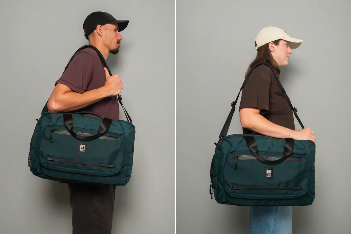Topo Designs Global Pro 3-Way Briefcase Side By Side