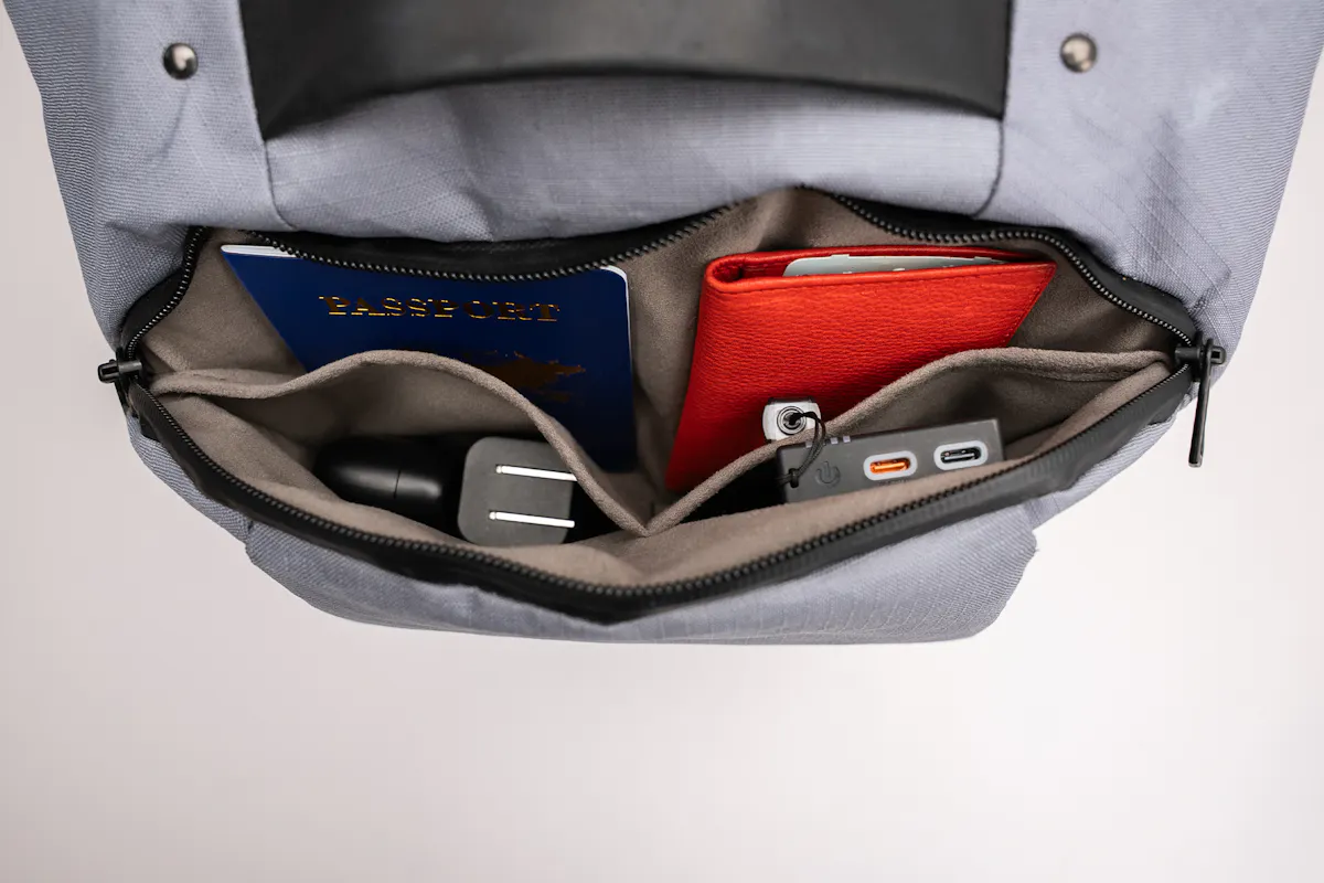 WaterField Designs Trigo Laptop Backpack Top Pocket