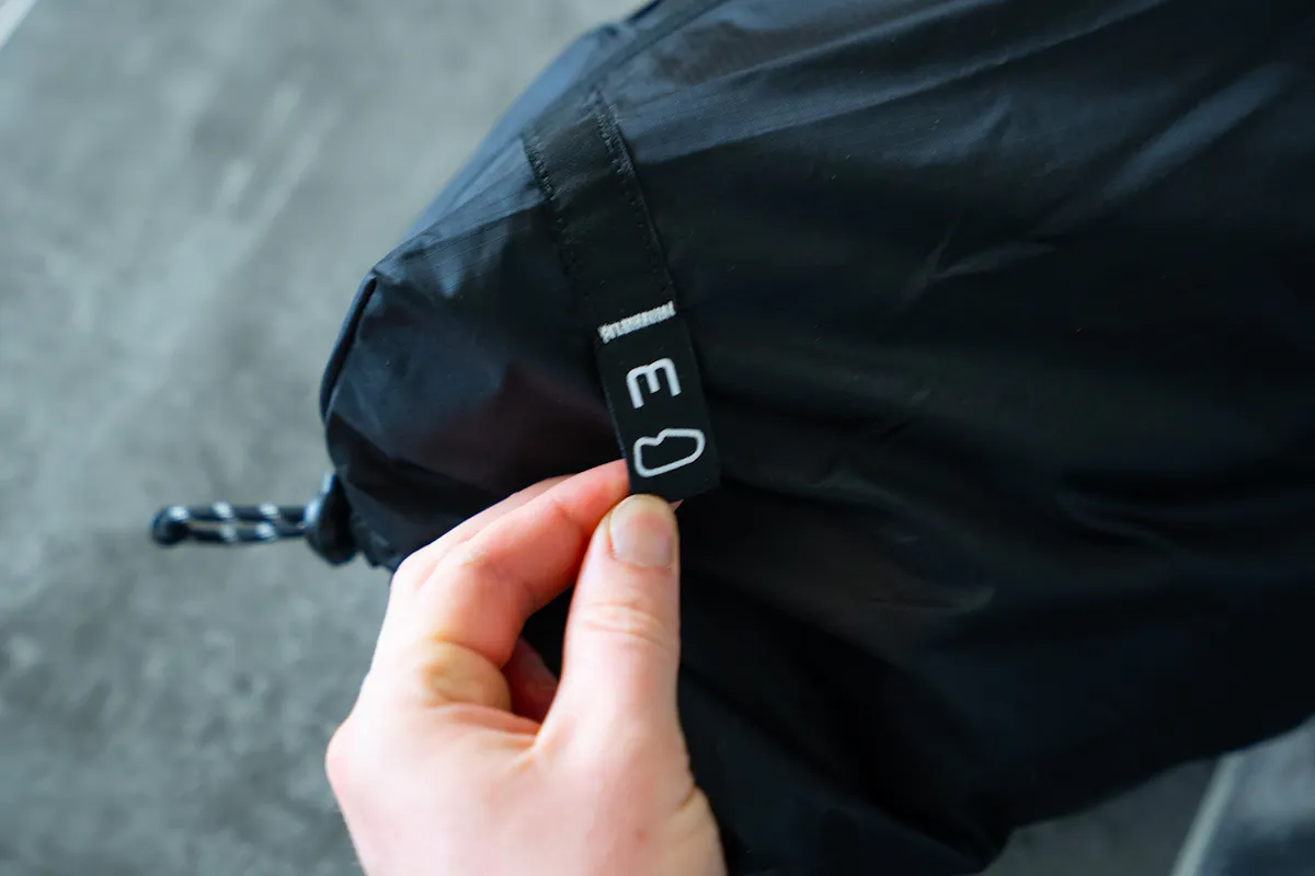 tomtoc T02 Packing System Label