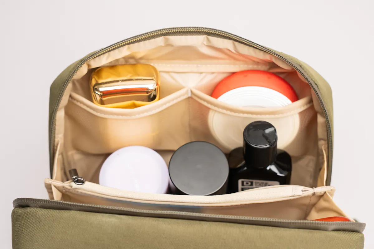 Orbitkey 2-in-1 Toiletry Pouch Back Pockets