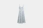 Abercrombie & Fitch 100% Cotton A&F Bra-Free Dylan Midi Dress