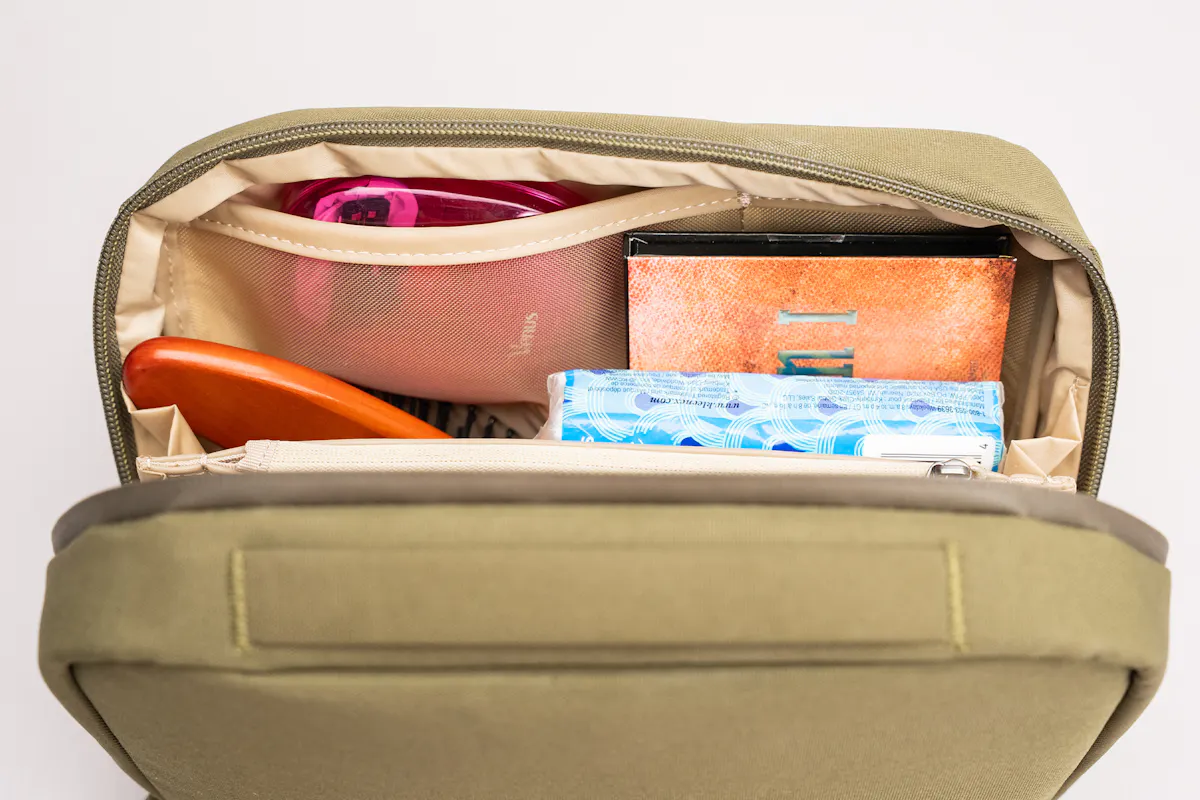 Orbitkey 2-in-1 Toiletry Pouch Front Pockets