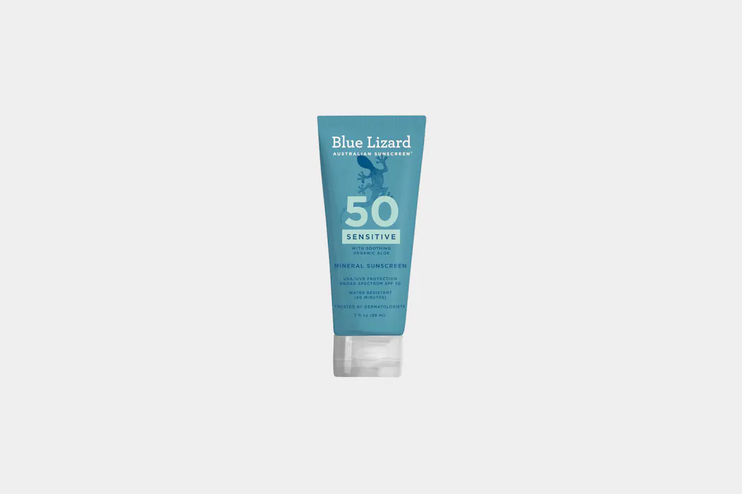 Blue Lizard Sensitive Mineral SPF 50 Sunscreen Lotion
