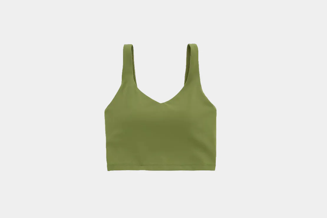 Aerie OFFLINE Real Me Low Key Longline Sports Bra