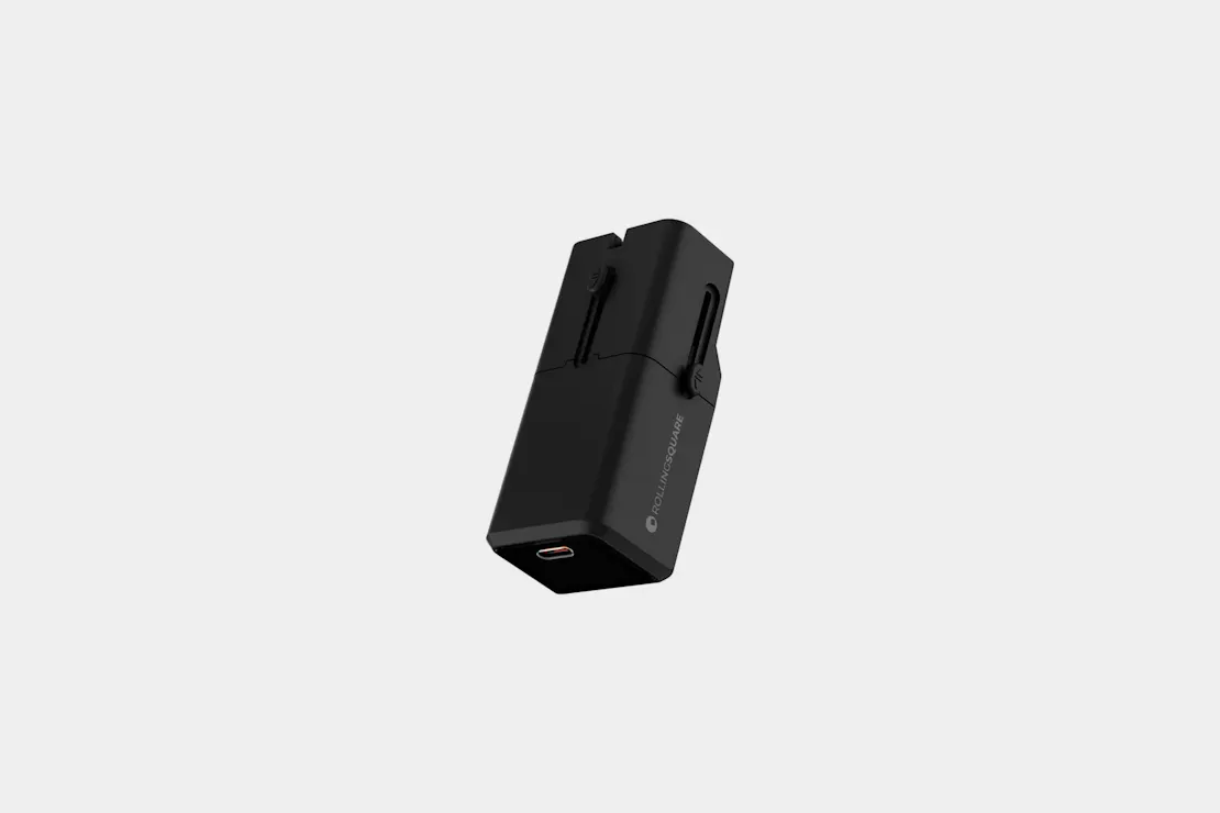 Rolling Square Pocket Travel Charger