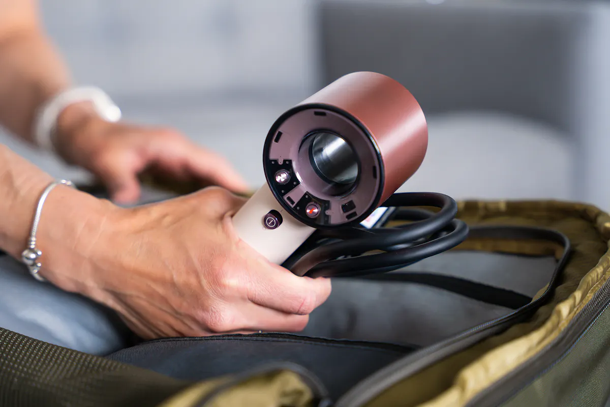Dyson Supersonic Travel Hair Dryer Packing