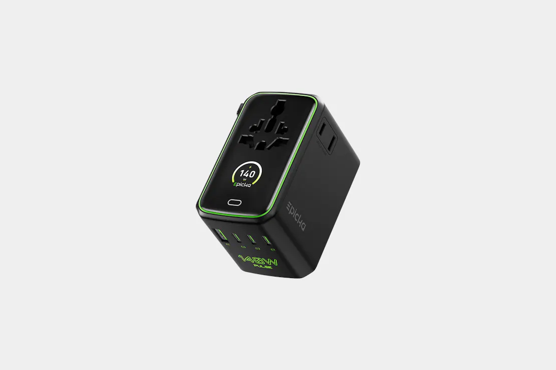 EPICKA Pulse Duo 140W Universal Travel Adapter