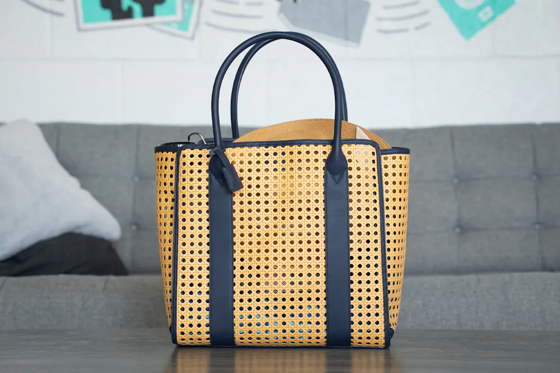 Mark & Graham Waterproof Caning Tote