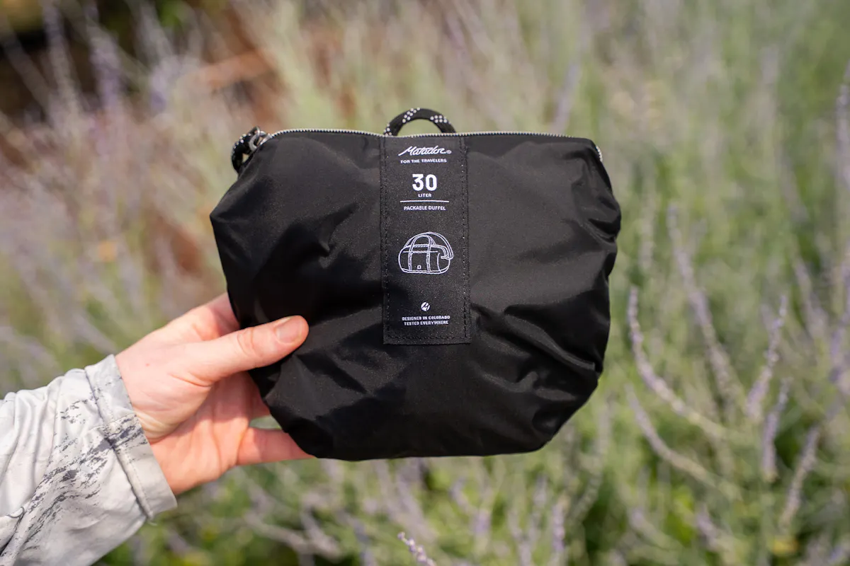 Matador 30L Packable Duffle Packed