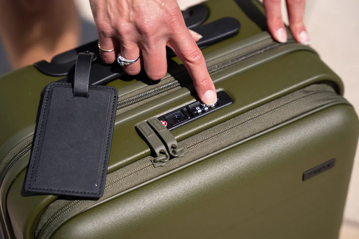 Away Topside Carry-On Zipper Lock