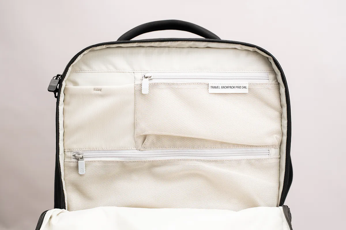Tortuga Travel Backpack Pro V2 34L Admin Panel