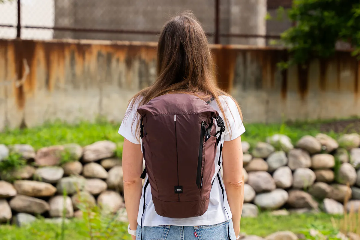 Matador 18L Waterproof Packable Backpack Back