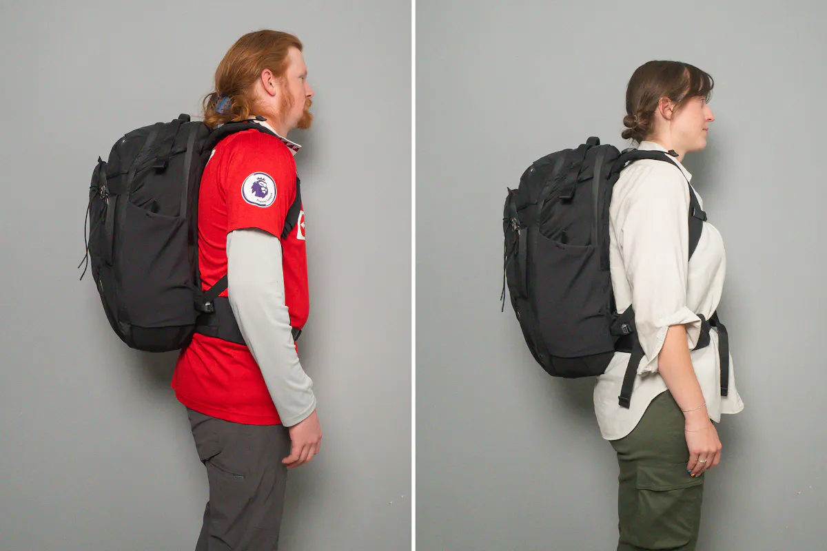 Matador 35L Global Travel Pack Side By Side