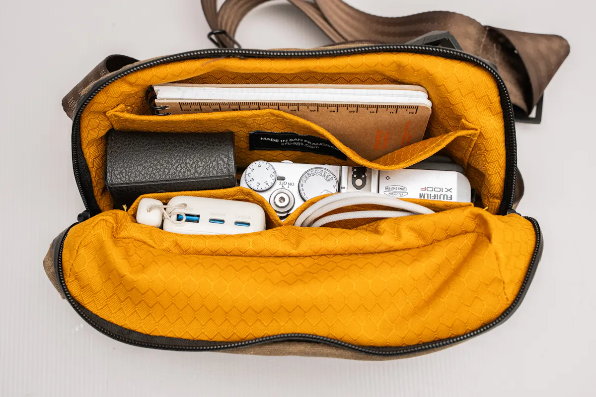 WaterField Designs Traverse Sling Stuffed