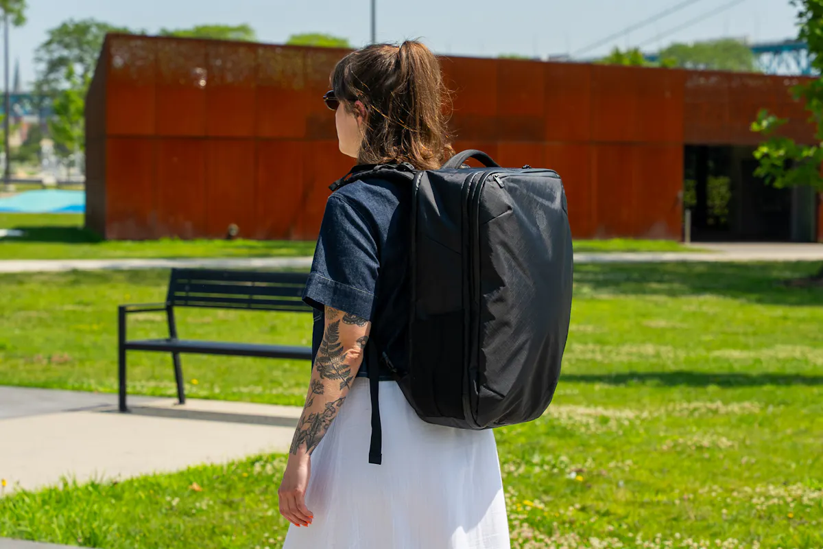 Tortuga Travel Backpack Pro V2 34L Semi Side