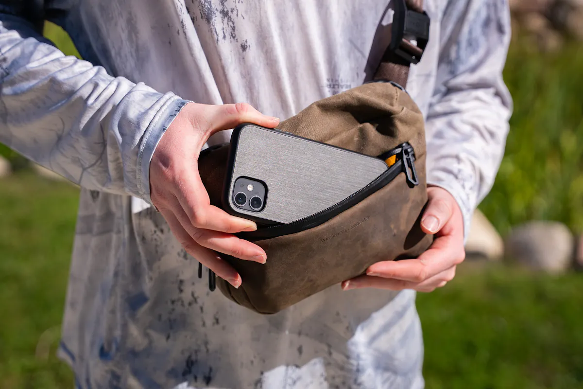 WaterField Designs Traverse Sling In Use