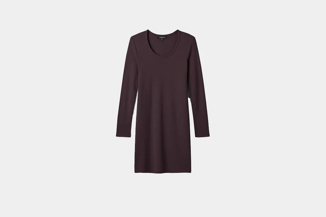 Unbound Merino Mini Merino Long Sleeve Dress