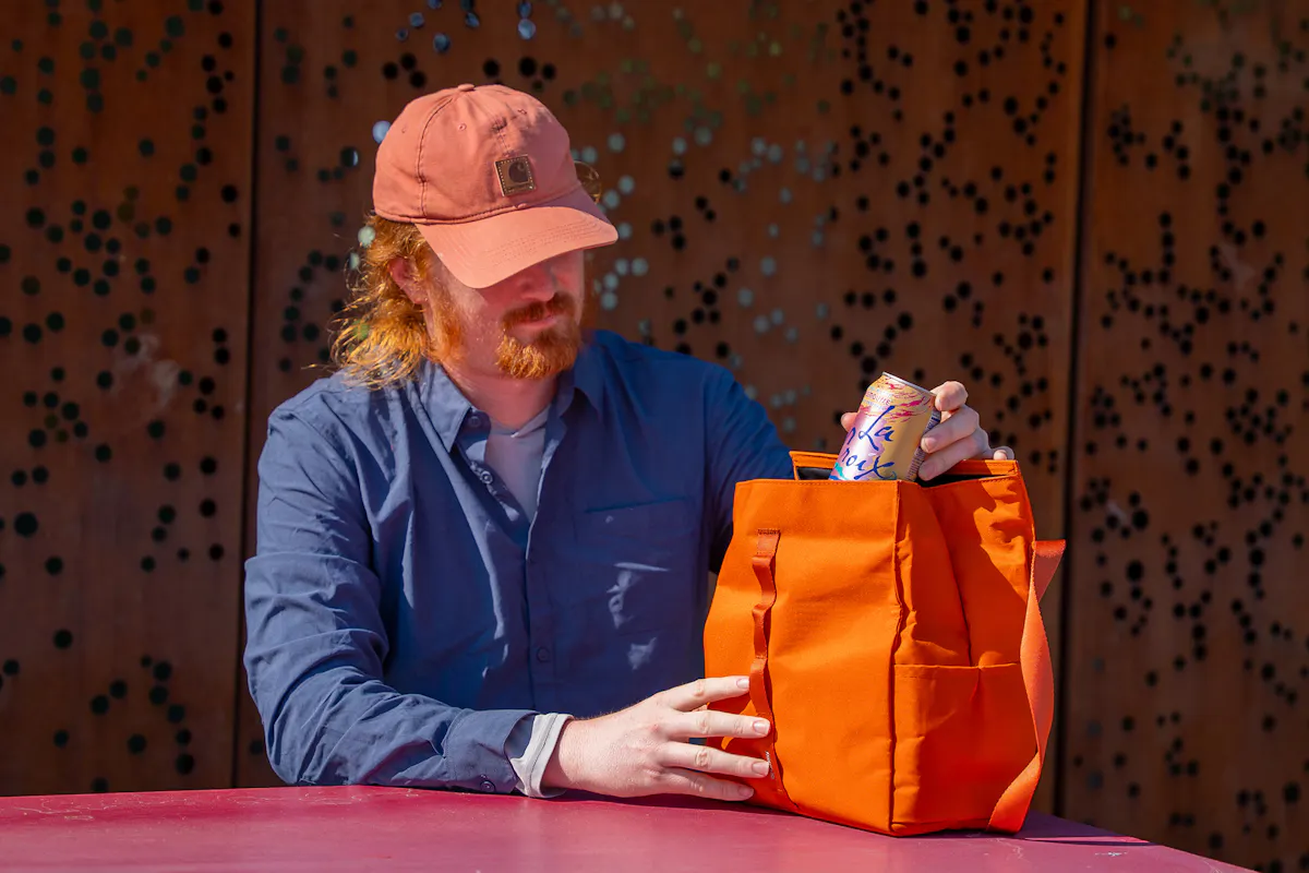 Orbitkey Insulated Lunch Bag In Use