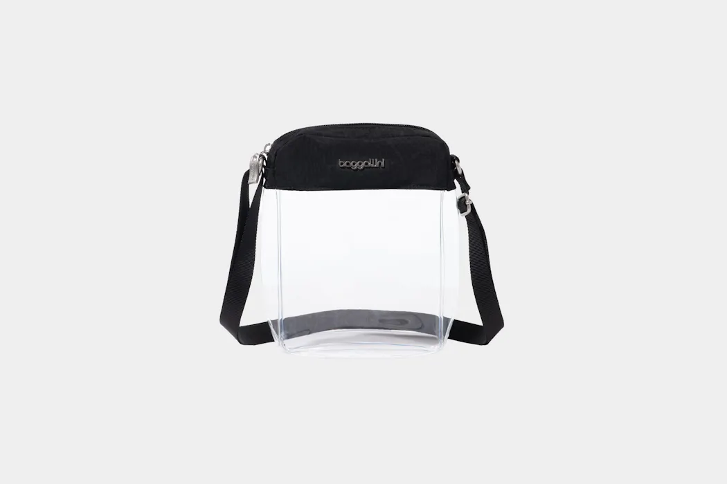 Baggallini True Classic Clear Stadium Explorer Crossbody