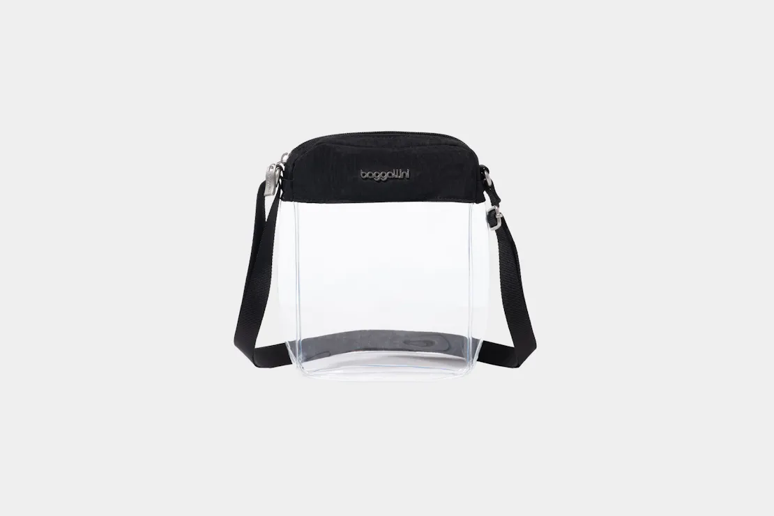 Baggallini True Classic Clear Stadium Explorer Crossbody