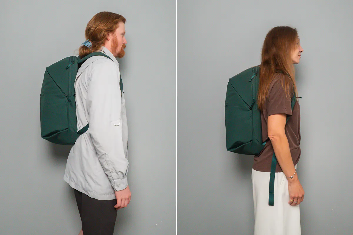 Peak Design City Backpack 22L Side by Side