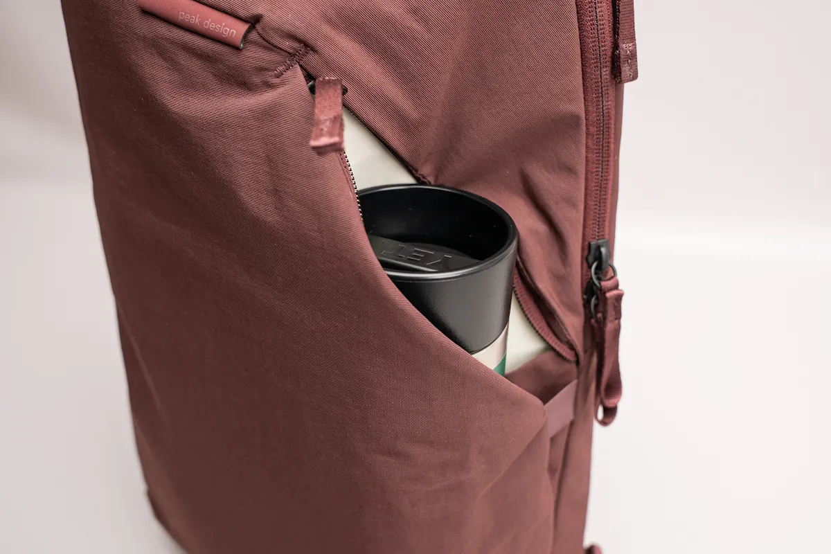 Peak Design City Backpack 15L Water Bottle 2