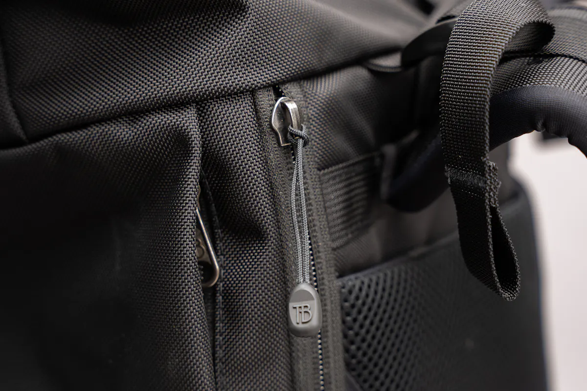 TOM BIHN Adept Roll-Top Backpack Zipper Pull