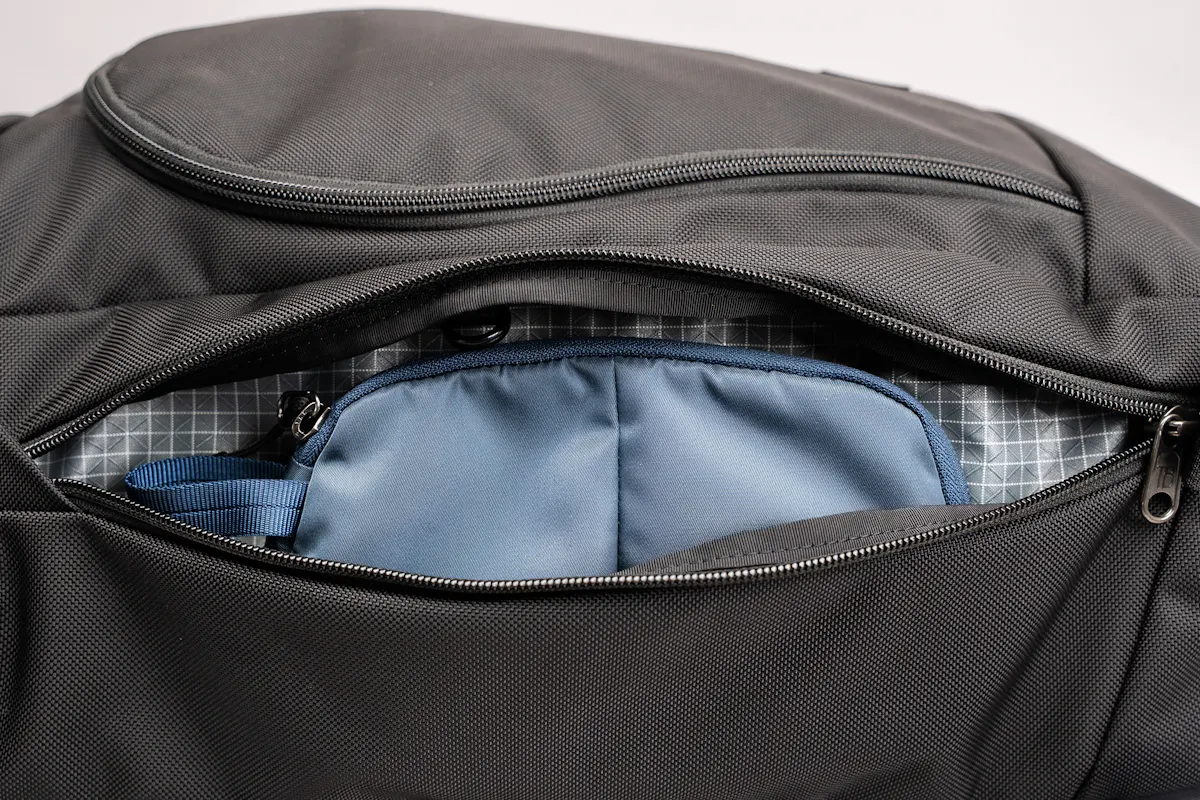 TOM BIHN Adept Roll-Top Backpack Side Pocket
